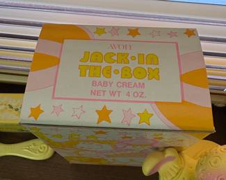 Avon Jack-In-The-Box Baby Cream