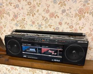 JVC RC-W44 Stereo Radio Cassette Recorder Boombox