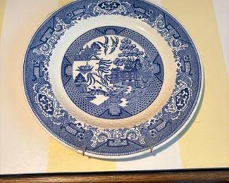 Royal China Blue Willow Ware Dinner Plate