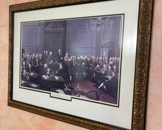 Signing of the Constitution by Louis S. Glanzman