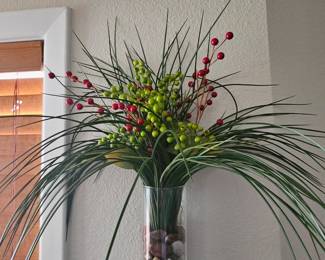 wall flower arrangement, artifical 