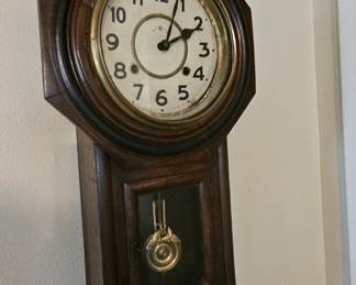 wall clock, vintage