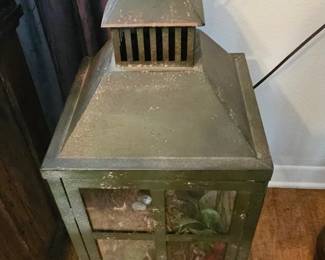 large metal lantern