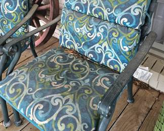 outdoor set, two chairs