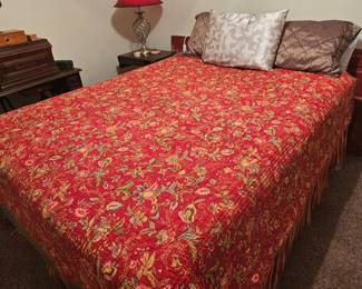 comfortable bed for master or guest room, adjustable 