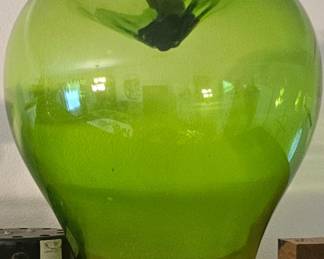 Glass apple, large