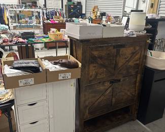 Rustic cabinet and more