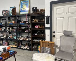 Decor, shoes, office chair and more 