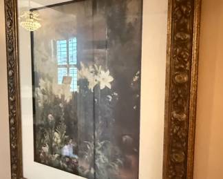 Vintage Jan Van Huysum A Flower Piece Print Engraved Floral Still Life