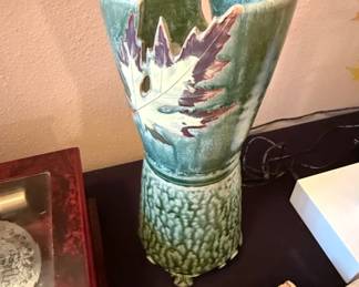 Vintage Roseville Pottery Forest Vase