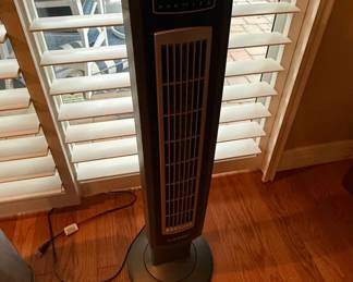 Lasko Wind Curve Tower Fan with Ionizer and Remote
