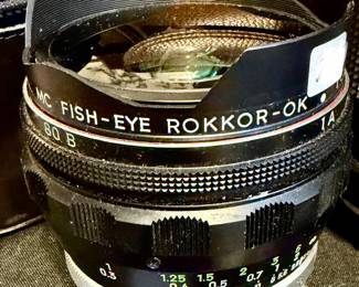 Fish Eye Rokkor-OK lens