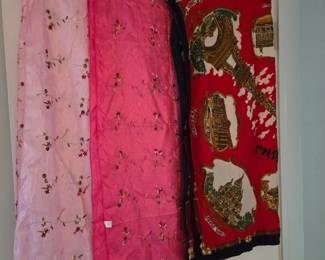 Silk scarves