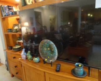 Tv is LG and 55"