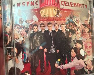 Signed NSync CD Case