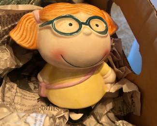 Vintage Peanuts Ceramic Piggy Bank