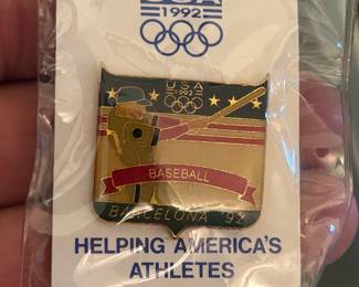1992 Barcelona Olympic Baseball Pin