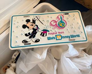 Walt Disney World Vintage License Plate