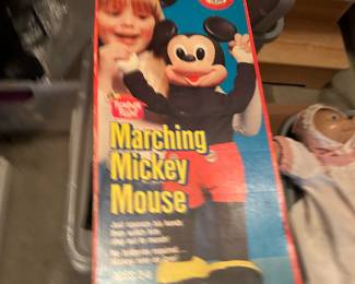 Vintage Marching Mickey Mouse