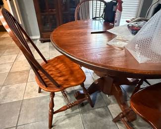 Beautiful Solid Wood Kitchen Table