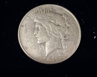 1923 Denver silver dollar