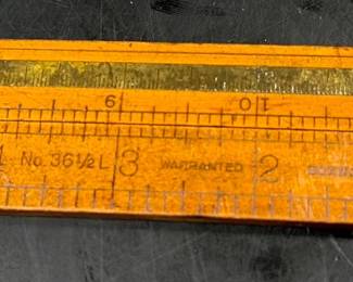 Antique Stanley number 36 1/2 ruler