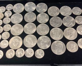 Big collection of bicentennial coins