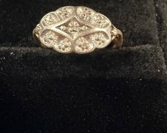 10. Karat gold ring.