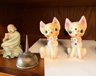 1950's Arnart Sugar Textured Cats