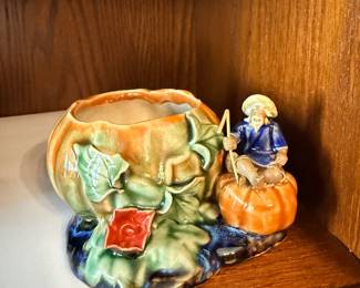 Vintage Asian Mudman Planter