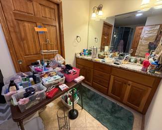 All liquid items (cleaning supplies, soap, shampoo, cologne, running alcohol, etc) $1 each 