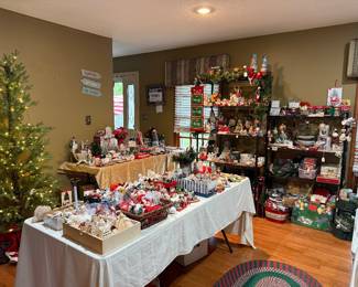 An entire Christmas room where we will be doing bundle deals! 