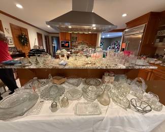 All clear glassware will be $1 each piece