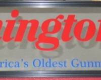 Remington "America's Oldest Gunmaker" Sign