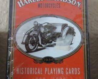 Harley-Davidson Historical Playing Cards