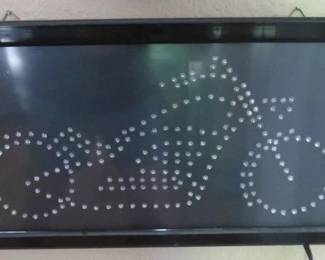 Deluxe Chopper Flashing Led Sign