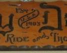 Rustic Harley Davidson Carved Natural Wood Sign "For Those That Ride and Those That Wish They Did"