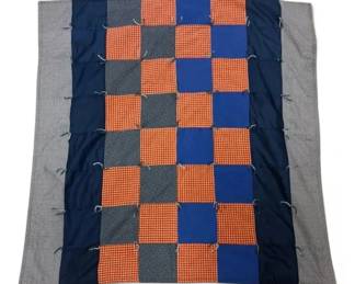 Homemade Lap Quilt 37.75 x 38.25