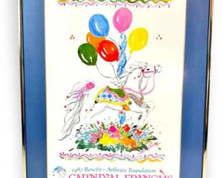 Holly Haas Signed Carnival Francais Print
