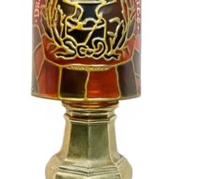 Dr. Peppers PhosFerrates Stained Glass Table Lamp