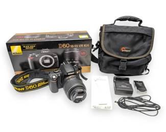 Nikon D60 Digital Camera 1855mm VR Kit