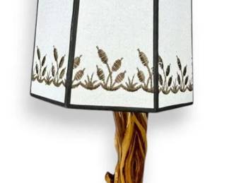 Wood Table Lamp