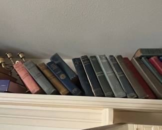 Collection of Vintage Hardcover Books
