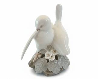Royal Copenhagen Porcelain Figurine of Lovebirds