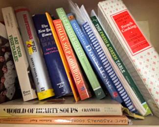 Collection of Vintage Cookbooks