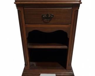Vintage Kling Furniture Solid Cherry Nightstand