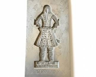 Vintage Gingerbread Man Cookie Mold