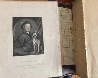 William Hogarths SelfPortrait with Pug Engraving