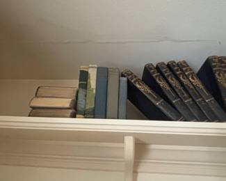Collection of Vintage Decorative Books