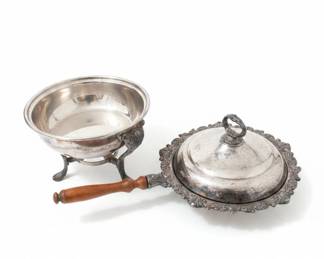 Vintage FB Rogers Silver Plated Chafing Dish with Lid